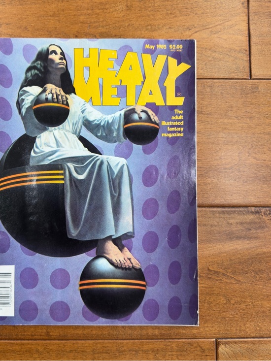 Heavy Metal Magazine Other - Heavy Metal Magazine - Purple Cover (May 1982)